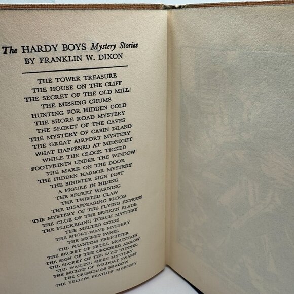 Vintage Hardy Boys #2 The House on the Cliff Franklin W. Dixon 1927 Hardcover - Picture 5 of 7